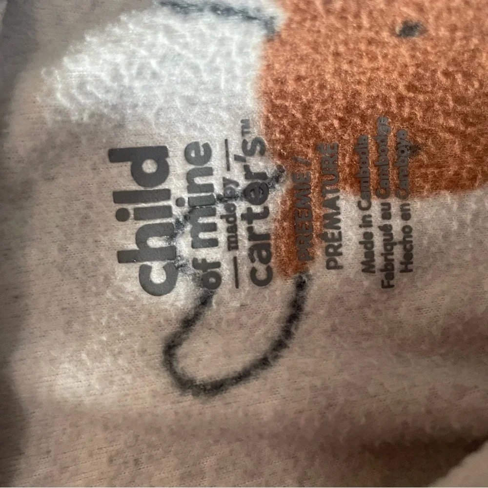 Carters cozy gray